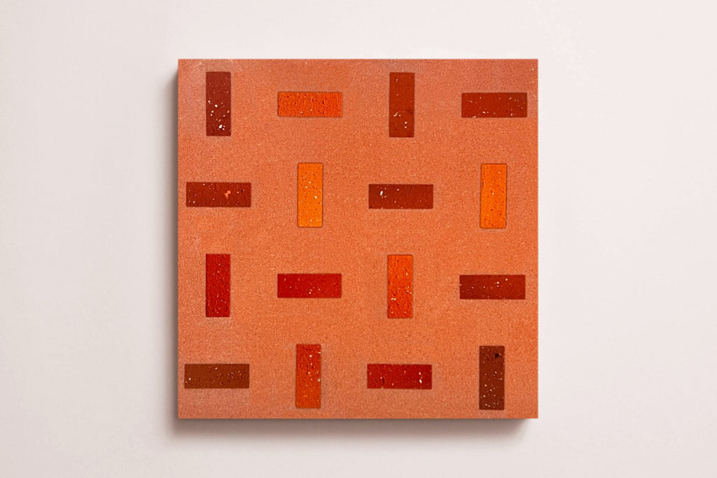ML-OT001 Scarpa Terrazzo丨Hand-Laid Palladiana 丨Cement & Red Brick