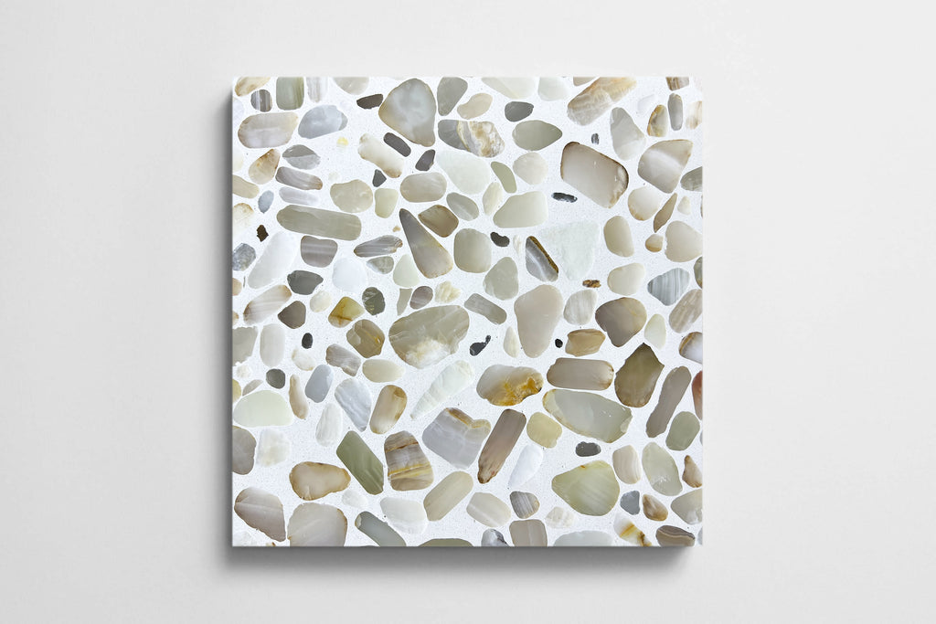ML-IT050 Scarpa Terrazzo丨Hand-Laid Palladiana 丨Cement & Jade