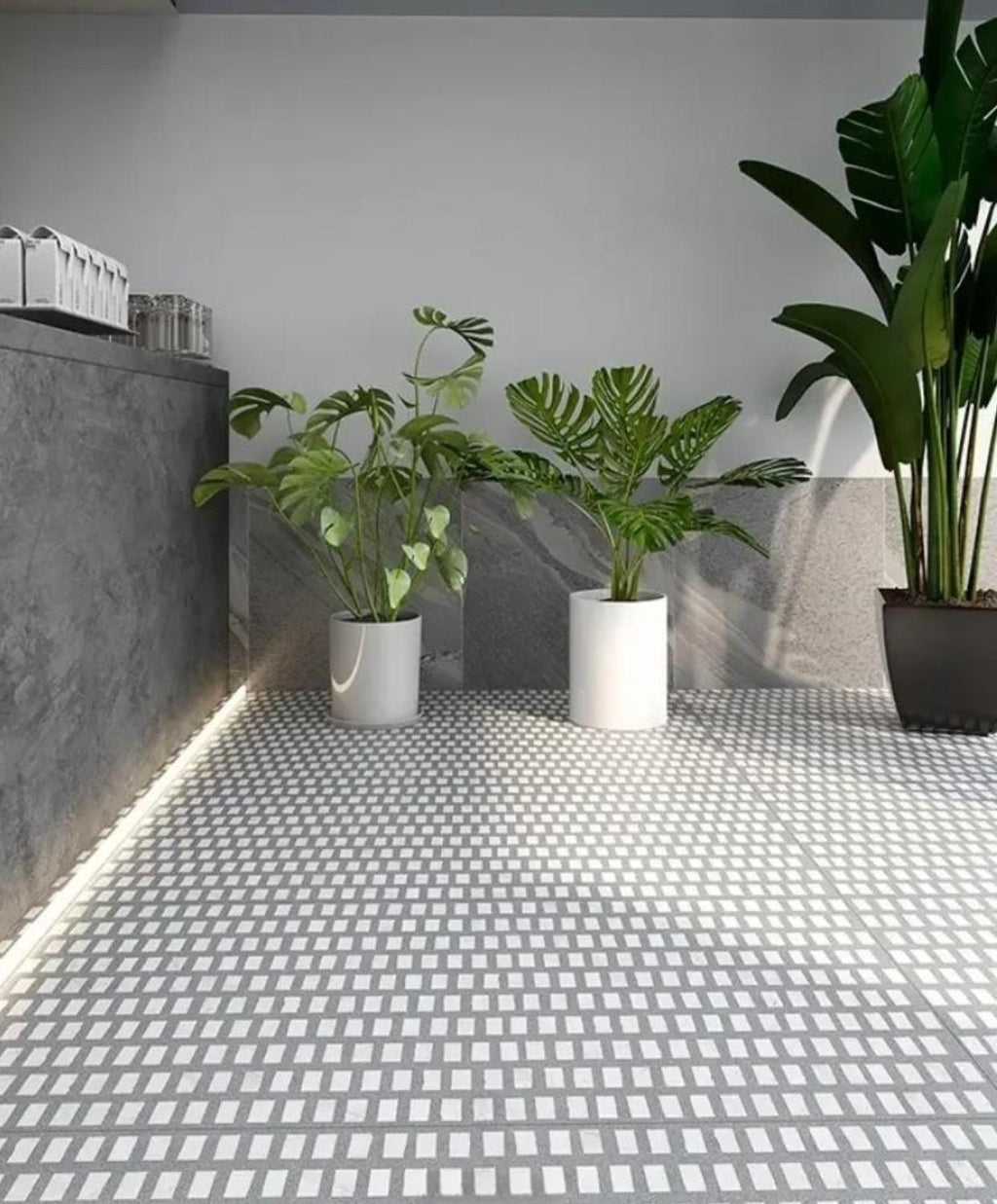 ML-OT011 Scarpa Terrazzo丨Hand-Laid Palladiana 丨Cement & Marble