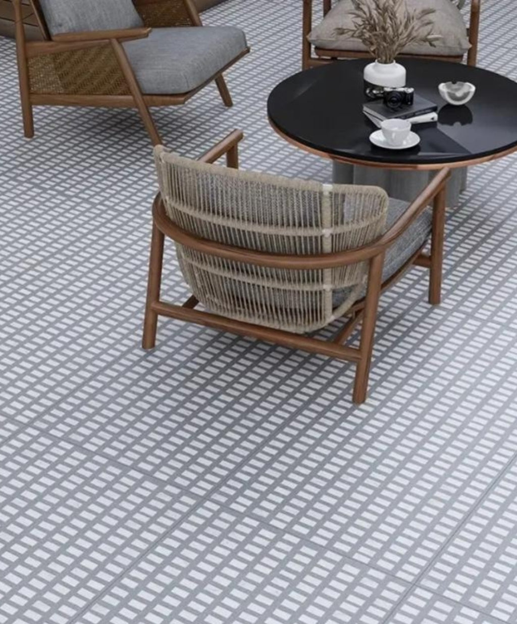 ML-OT011 Scarpa Terrazzo丨Hand-Laid Palladiana 丨Cement & Marble