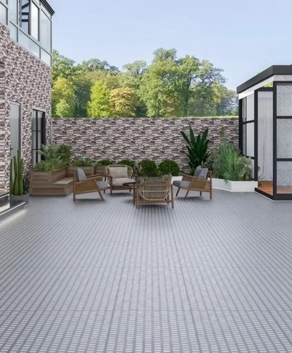 ML-OT011 Scarpa Terrazzo丨Hand-Laid Palladiana 丨Cement & Marble