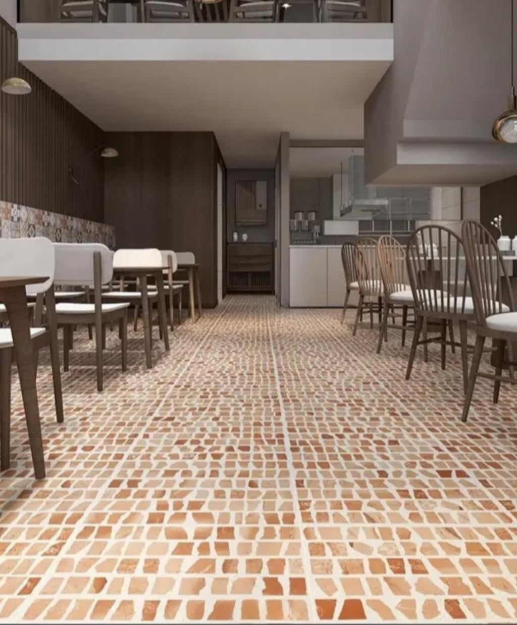 ML-OT012 Scarpa Terrazzo丨Hand-Laid Palladiana 丨Cement & Marble