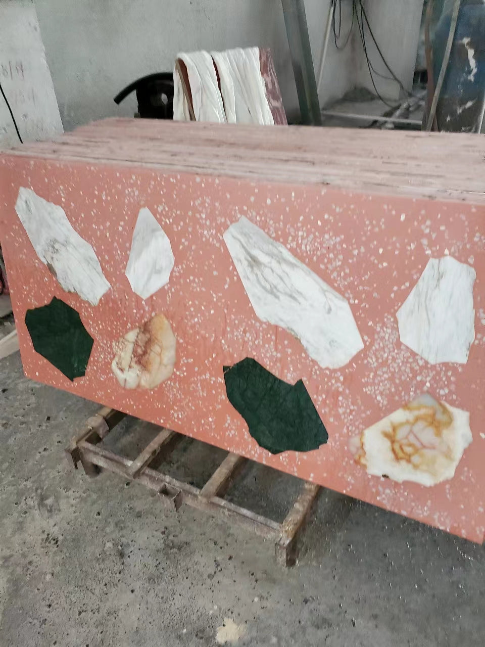 ML-IT007 Scarpa Terrazzo丨Hand-Laid Palladiana 丨Cement & Marble
