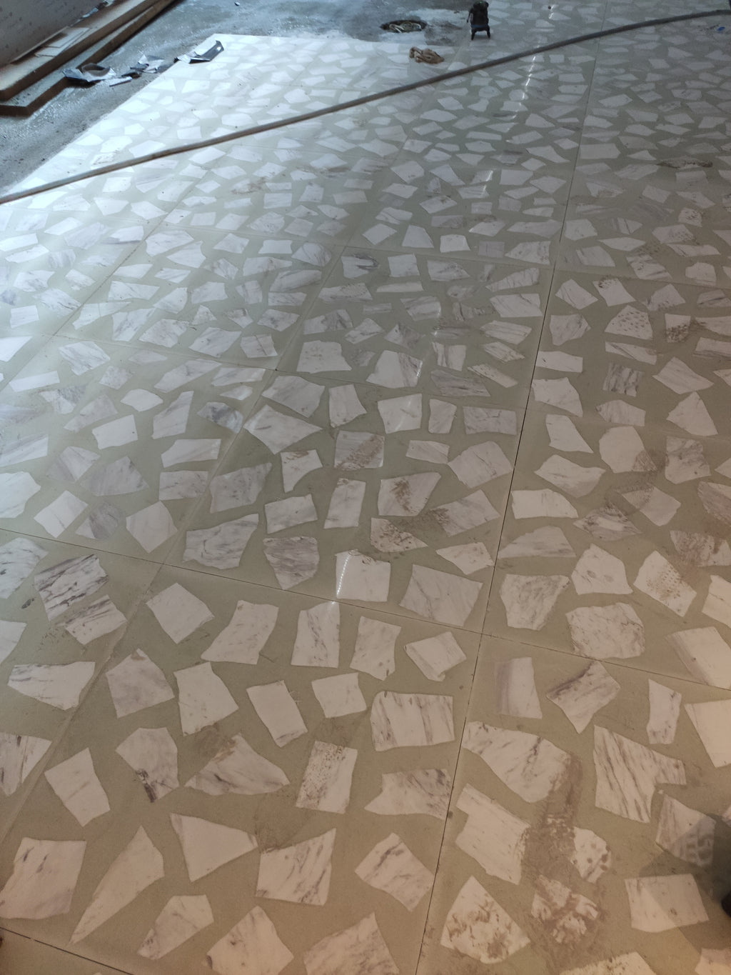 ML-IT001 Scarpa Terrazzo丨Hand-Laid Palladiana 丨Cement & Marble