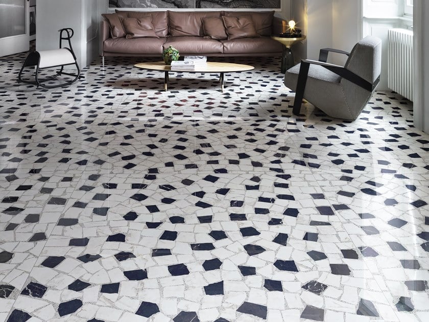 ML-IT053 Scarpa Terrazzo丨Hand-Laid Palladiana 丨Cement & Marble