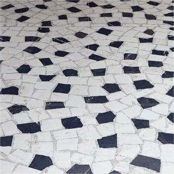 ML-IT053 Scarpa Terrazzo丨Hand-Laid Palladiana 丨Cement & Marble