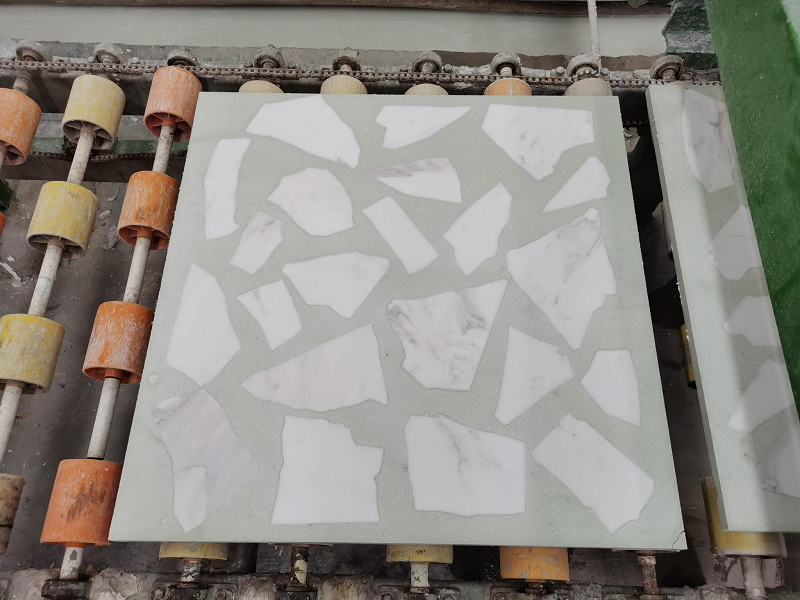 ML-IT001 Scarpa Terrazzo丨Hand-Laid Palladiana 丨Cement & Marble