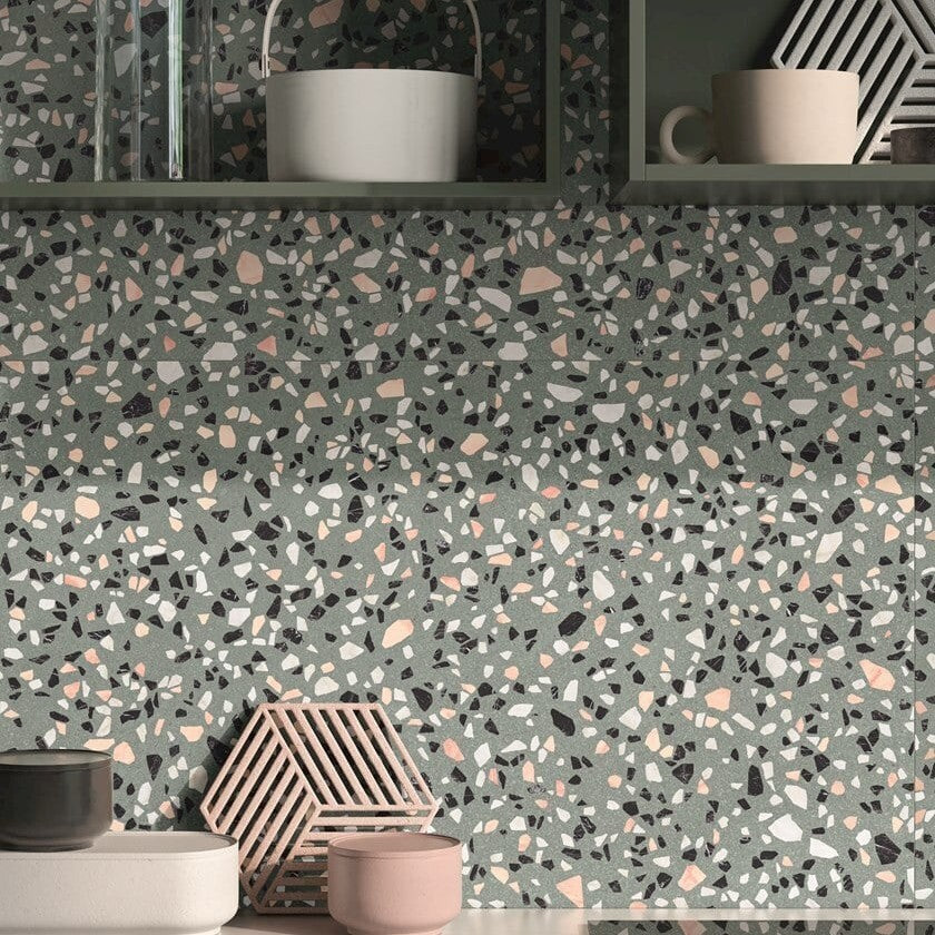 ML-IT054 Scarpa Terrazzo丨Hand-Laid Palladiana 丨Cement & Marble