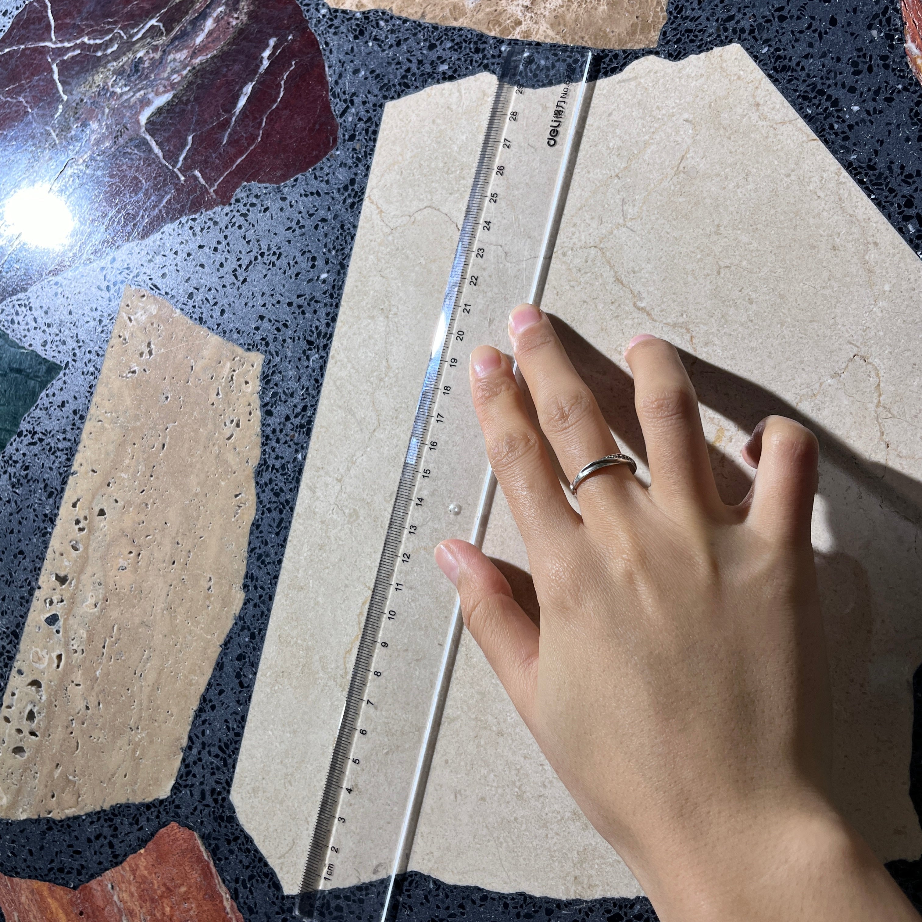 ML-IT002 Scarpa Terrazzo丨Hand-Laid Palladiana 丨Cement & Marble