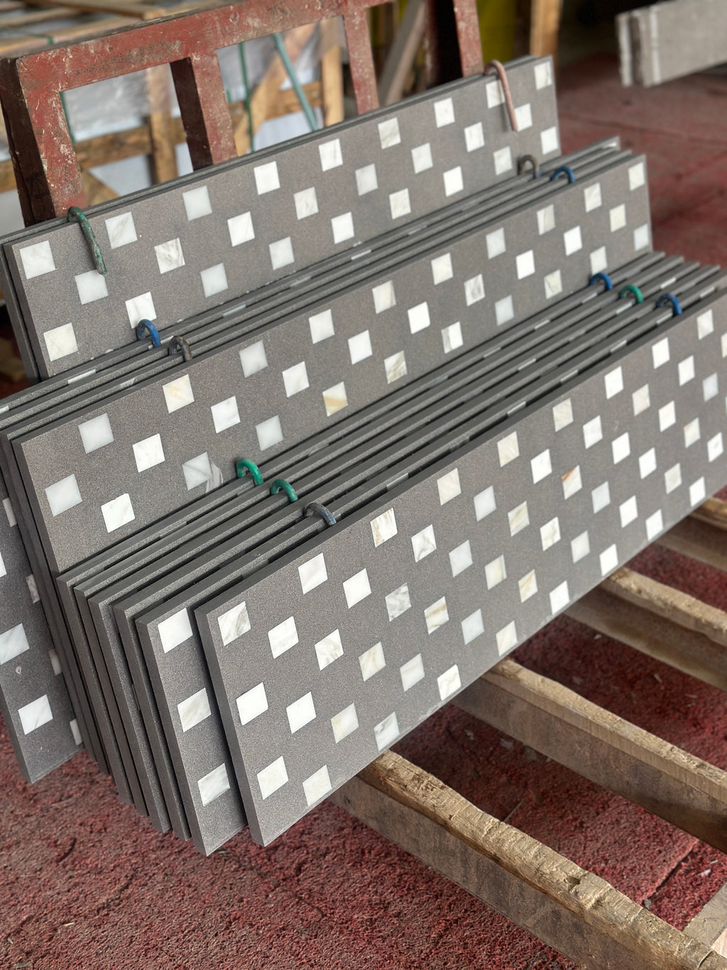 ML-OT033 Scarpa Terrazzo丨Hand-Laid Palladiana 丨Cement & Marble