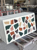 ML-IT003 Scarpa Terrazzo丨Hand-Laid Palladiana 丨Cement & Marble