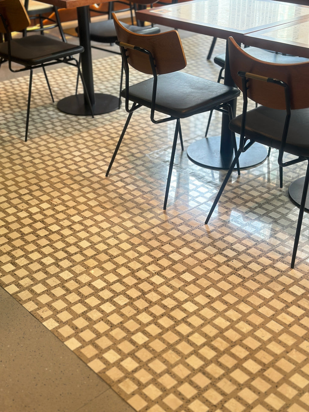 ML-OT005 Scarpa Terrazzo丨Hand-Laid Palladiana 丨Cement & Marble
