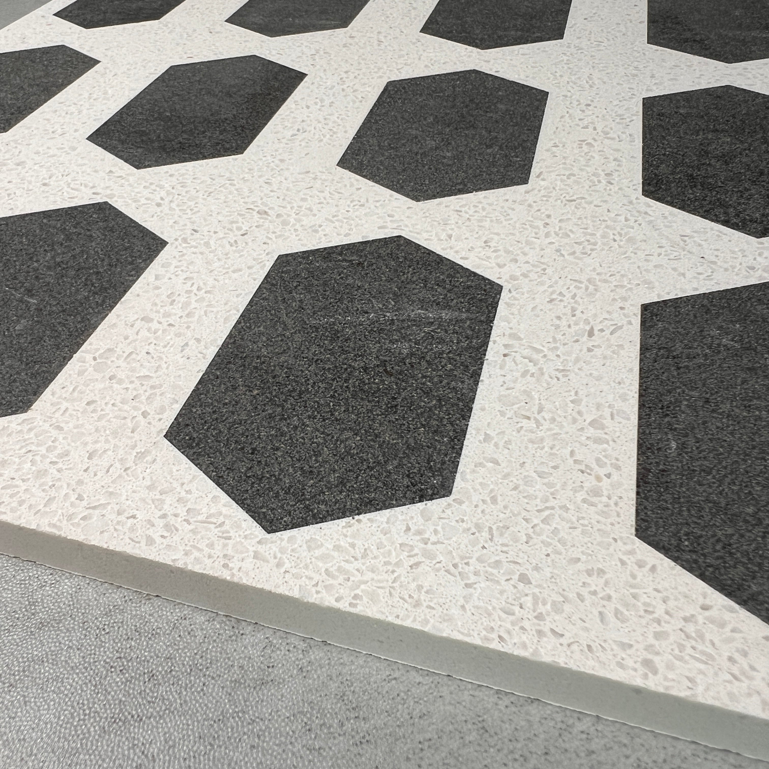 ML-OT051 Scarpa Terrazzo丨Hand-Laid Palladiana 丨Cement & Marble