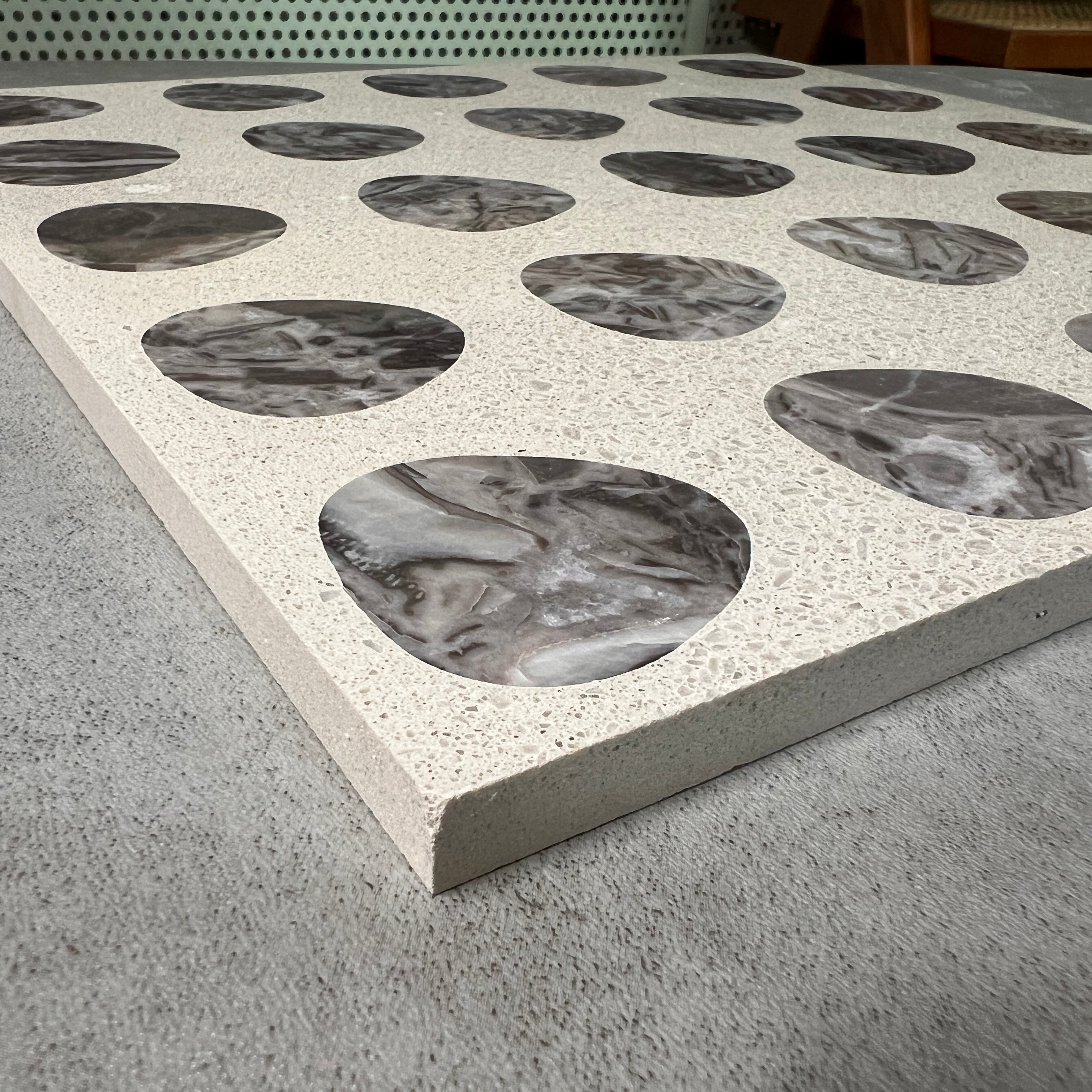 ML-OT052 Scarpa Terrazzo丨Hand-Laid Palladiana 丨Cement & Marble