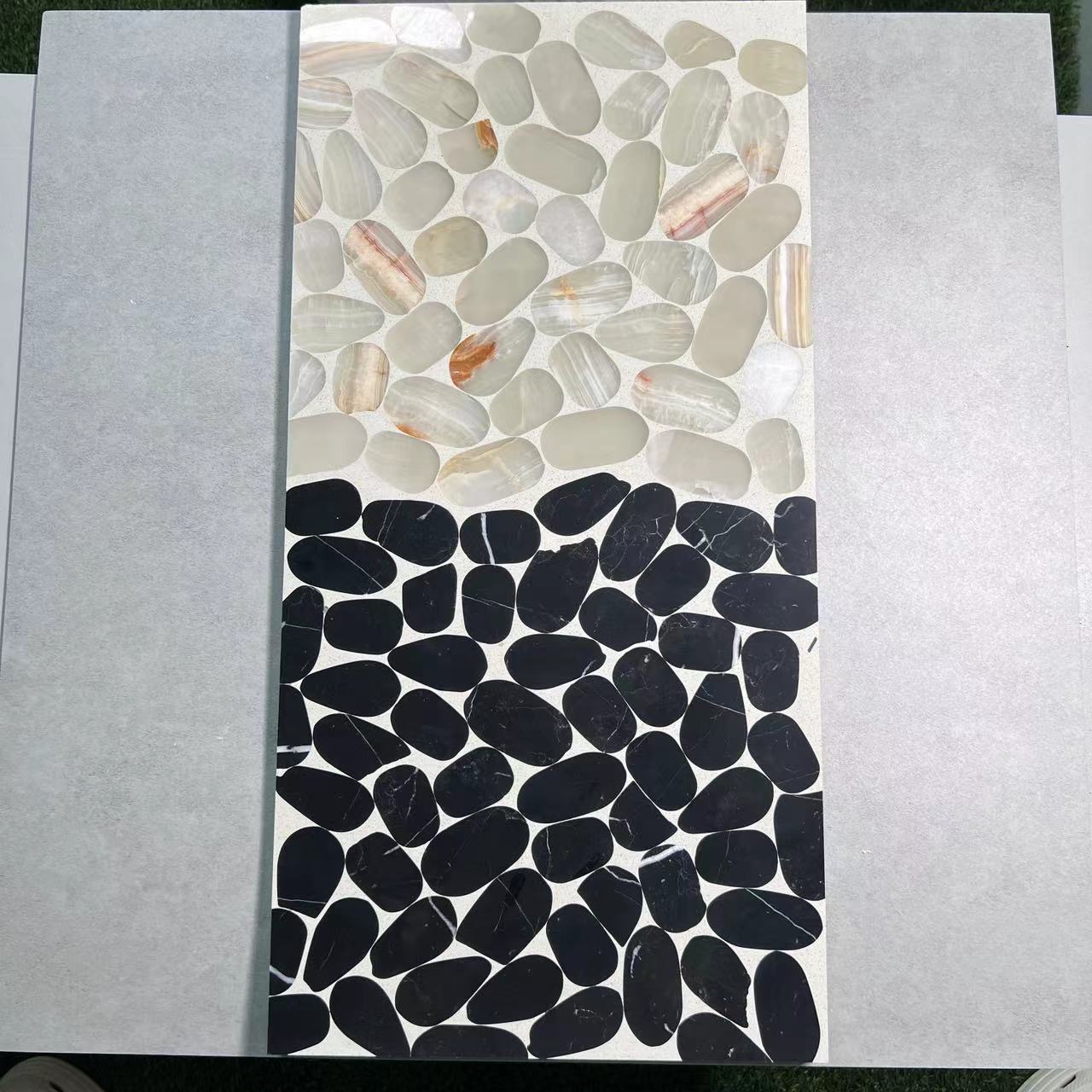ML-IT017 Scarpa Terrazzo丨Hand-Laid Palladiana 丨Cement & Jade