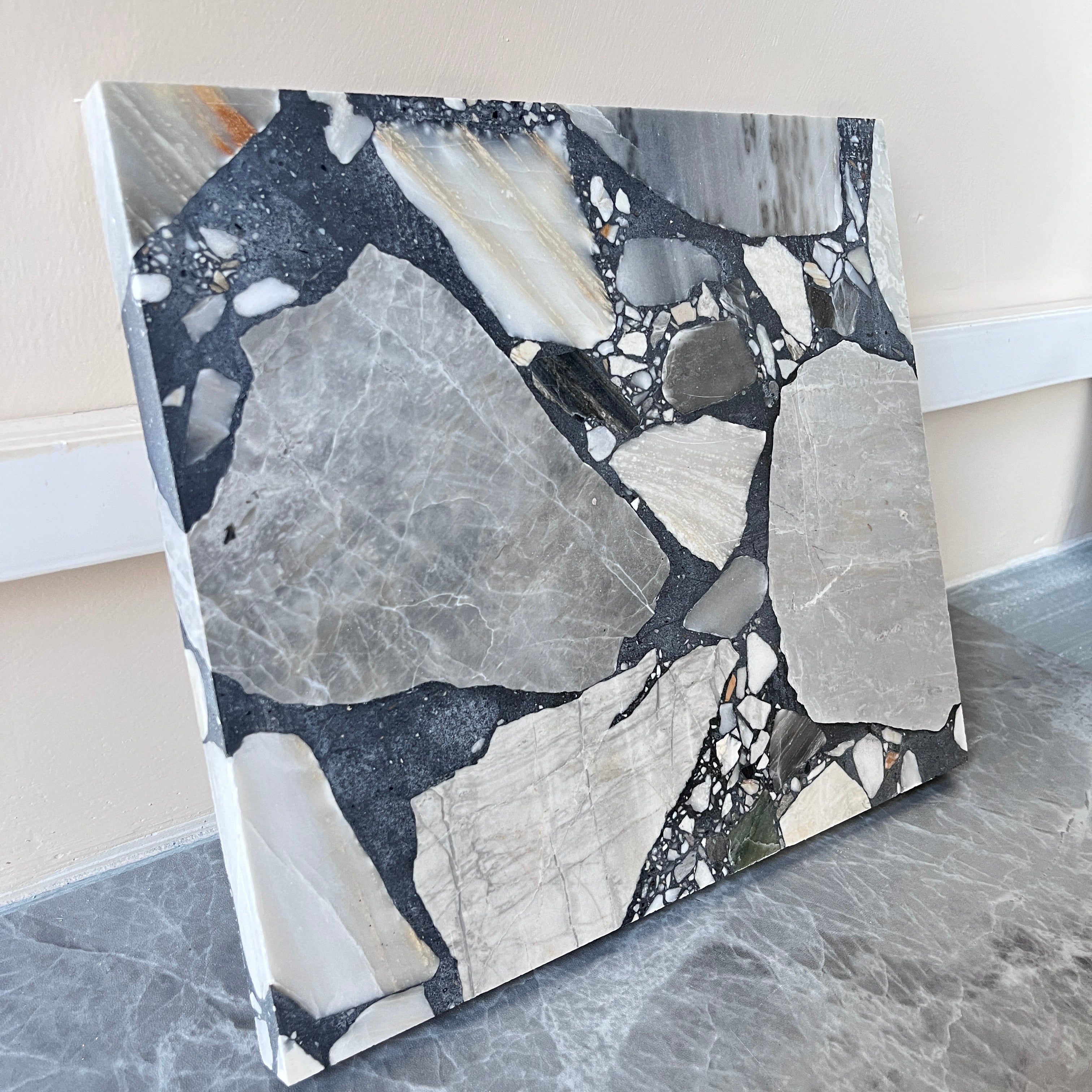 ML-IT009 Scarpa Terrazzo丨Hand-Laid Palladiana 丨Cement & Marble