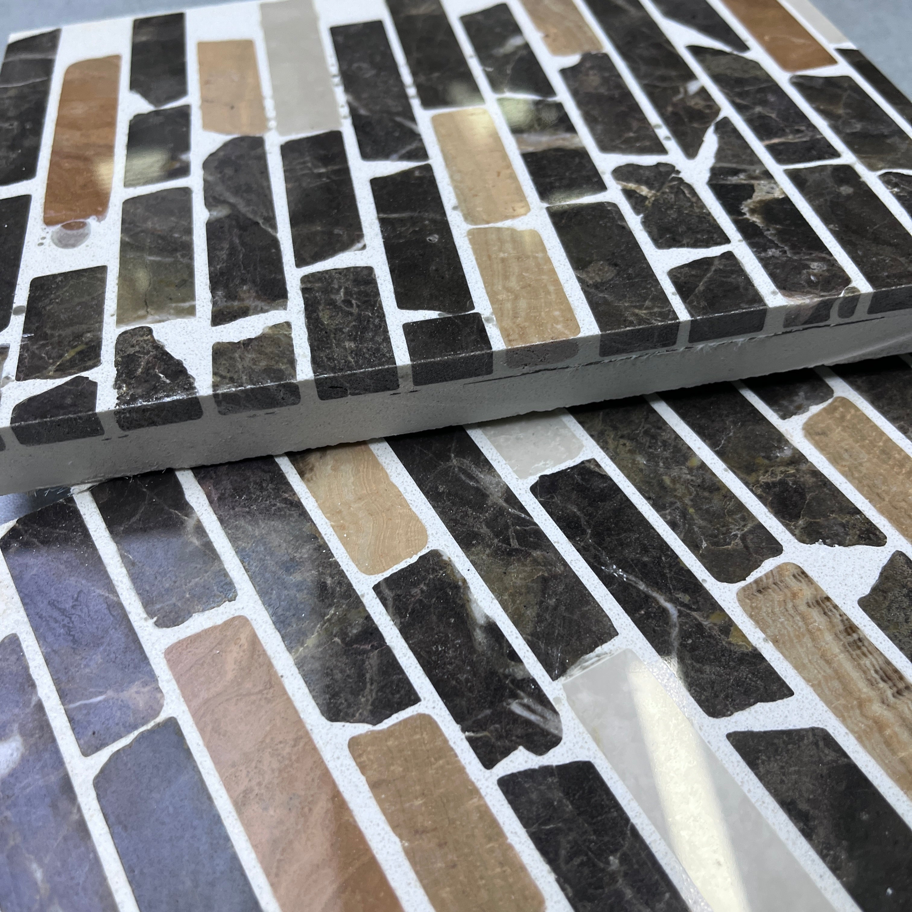 ML-OT050 Scarpa Terrazzo丨Hand-Laid Palladiana 丨Cement & Marble