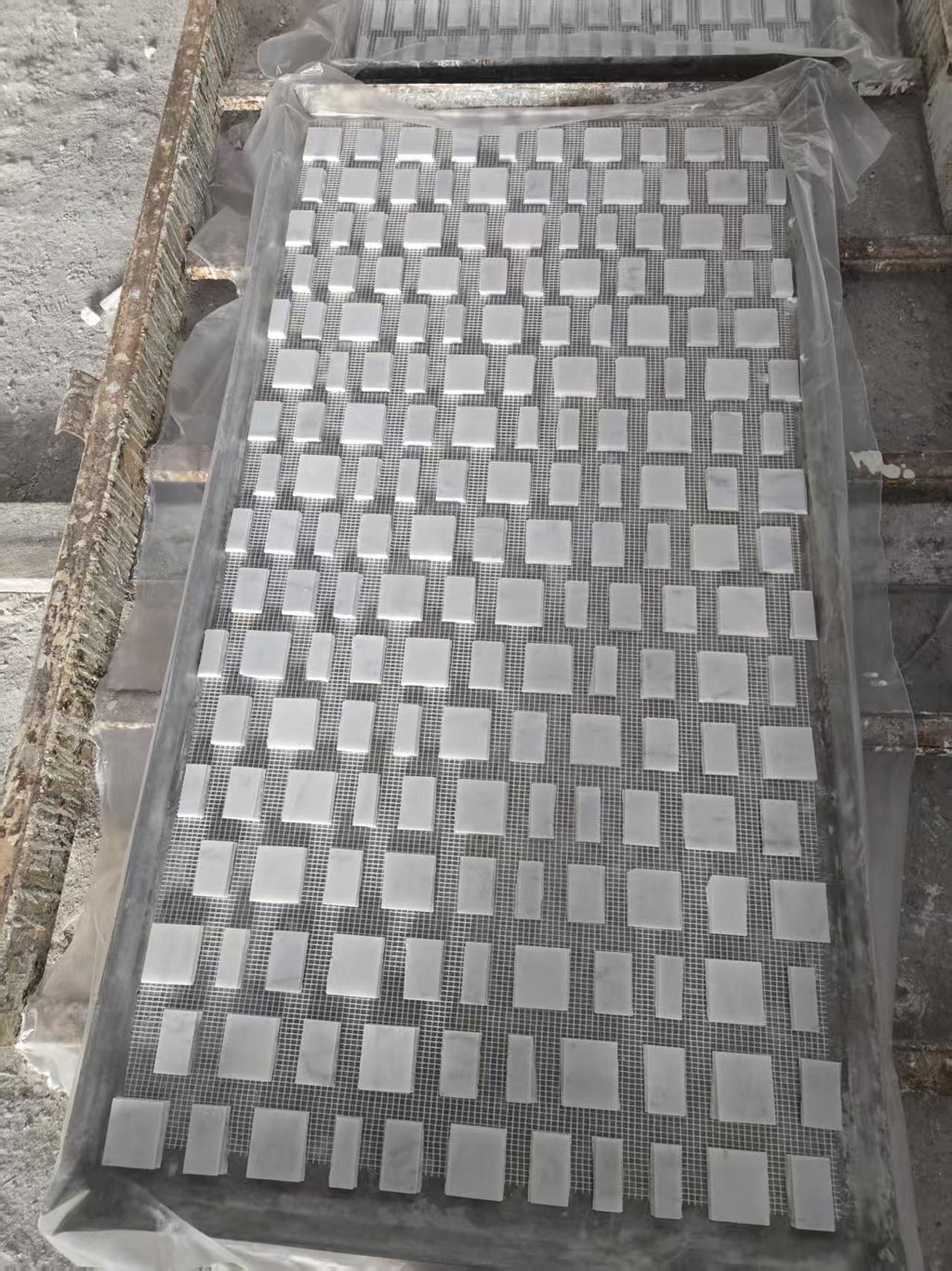 ML-OT002 Scarpa Terrazzo丨Hand-Laid Palladiana 丨Cement & Marble