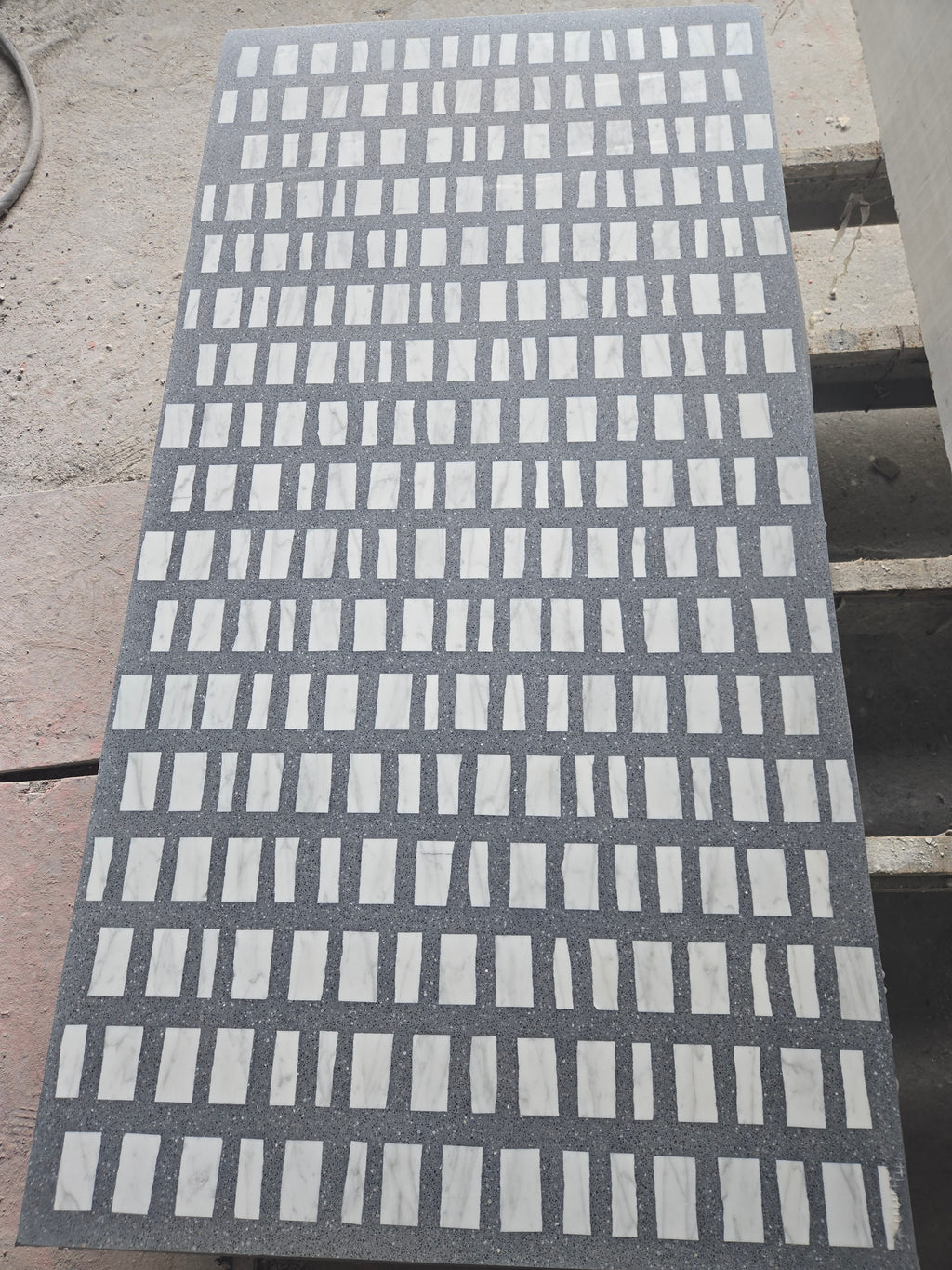 ML-OT011 Scarpa Terrazzo丨Hand-Laid Palladiana 丨Cement & Marble