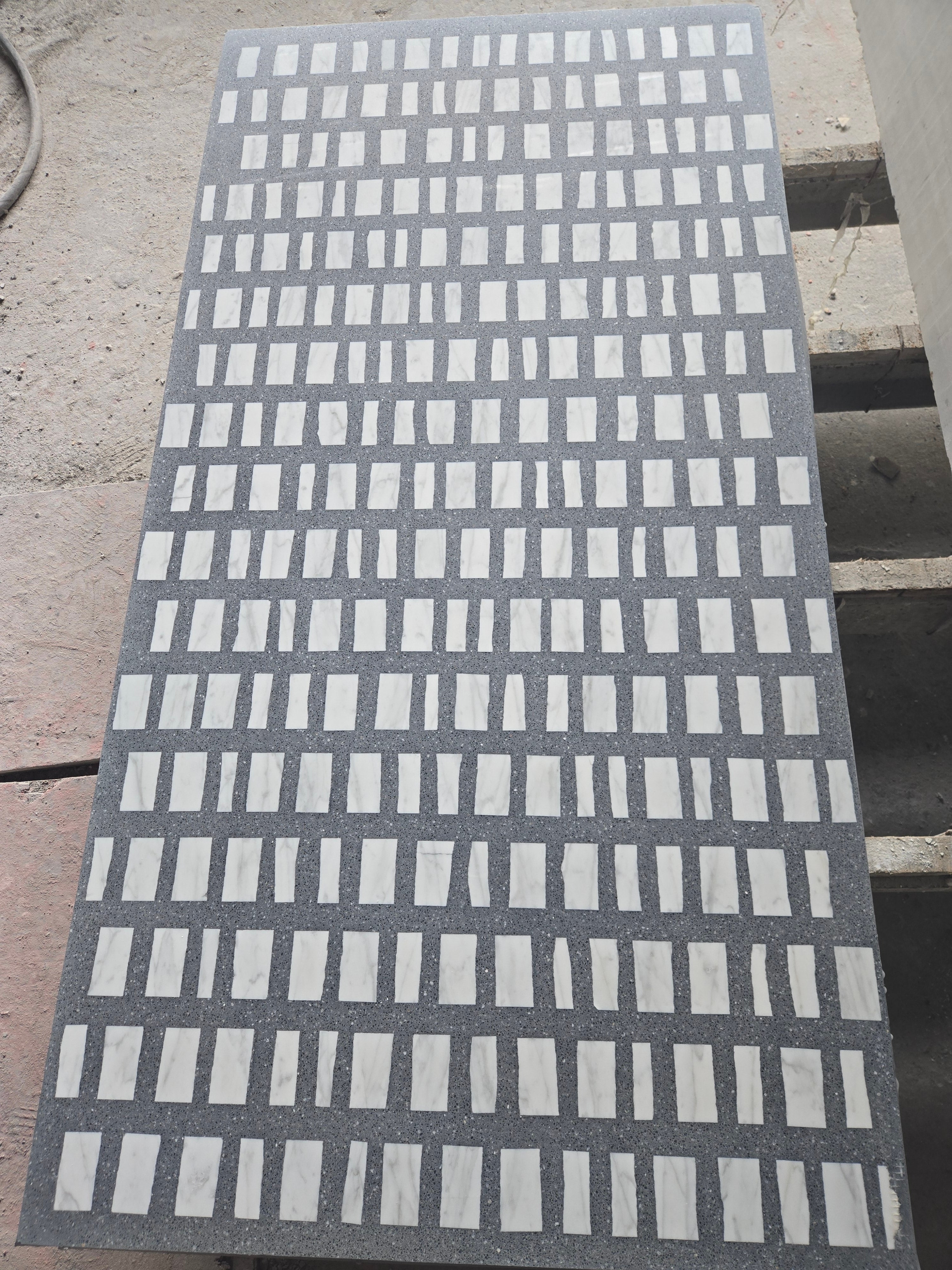 ML-OT011 Scarpa Terrazzo丨Hand-Laid Palladiana 丨Cement & Marble