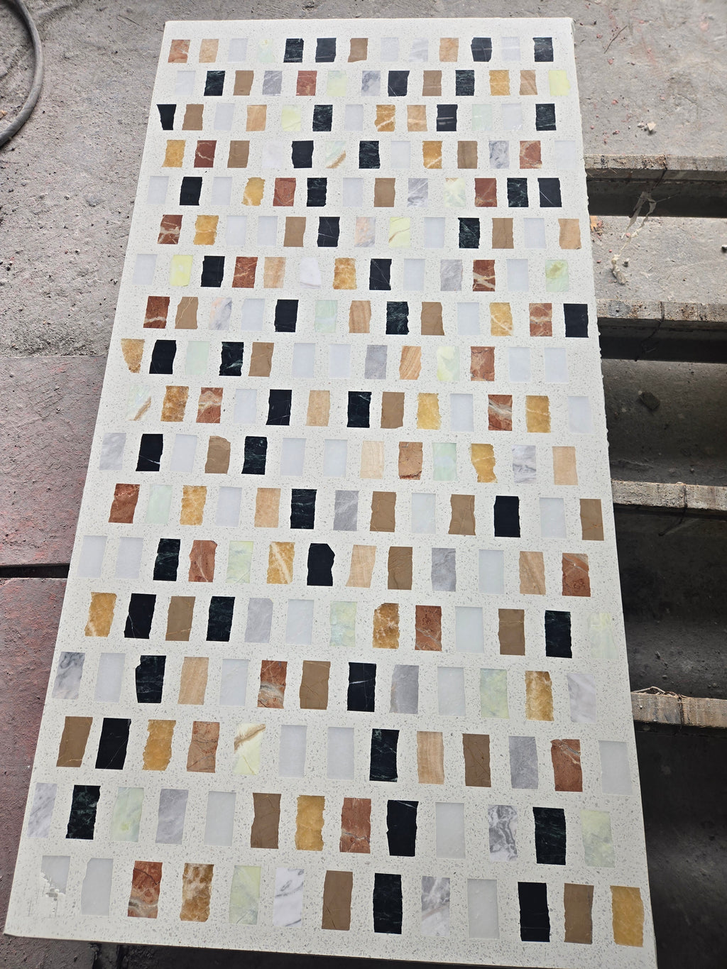 ML-OT017 Scarpa Terrazzo丨Hand-Laid Palladiana 丨Cement & Marble