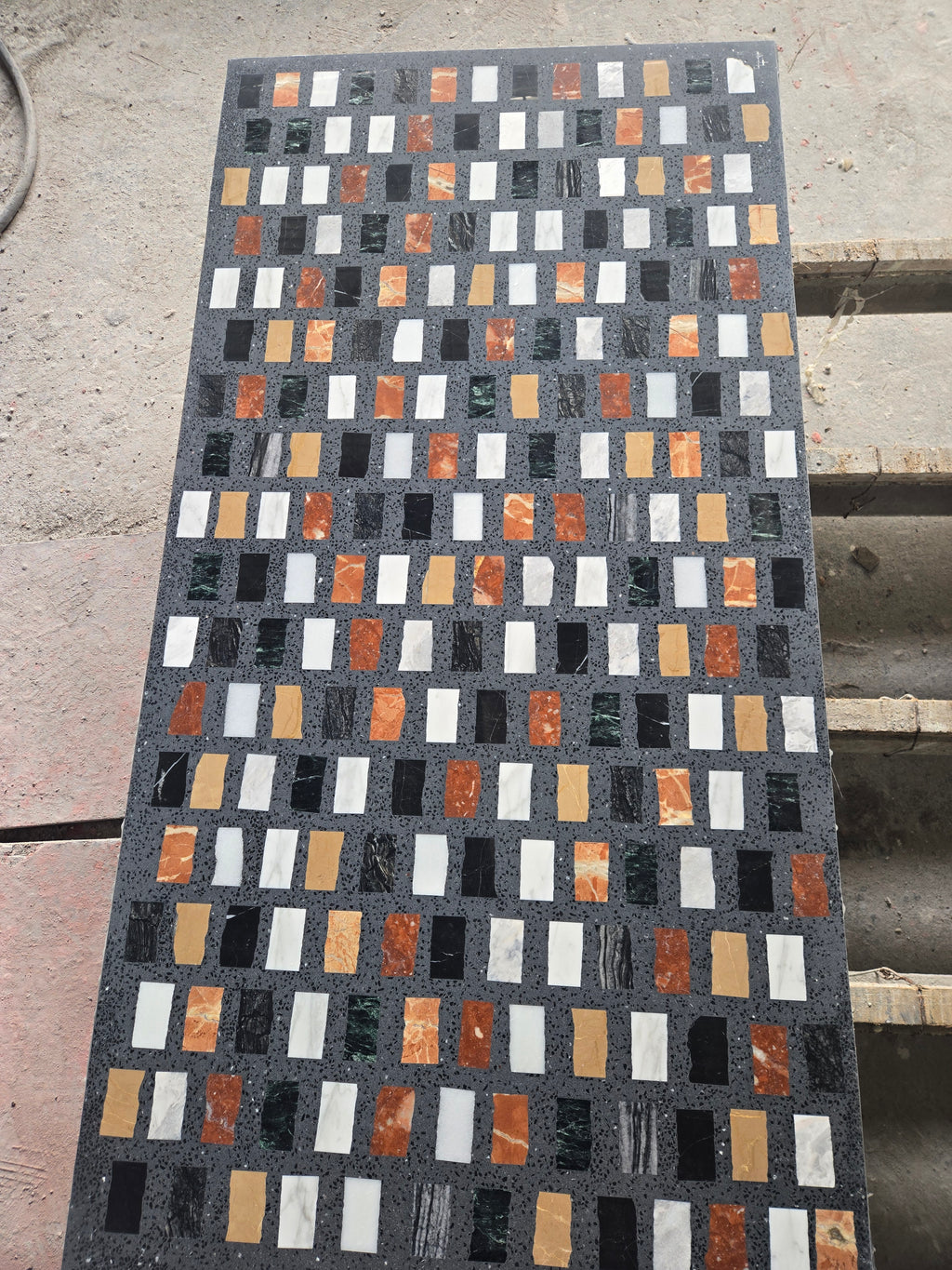 ML-OT016 Scarpa Terrazzo丨Hand-Laid Palladiana 丨Cement & Marble