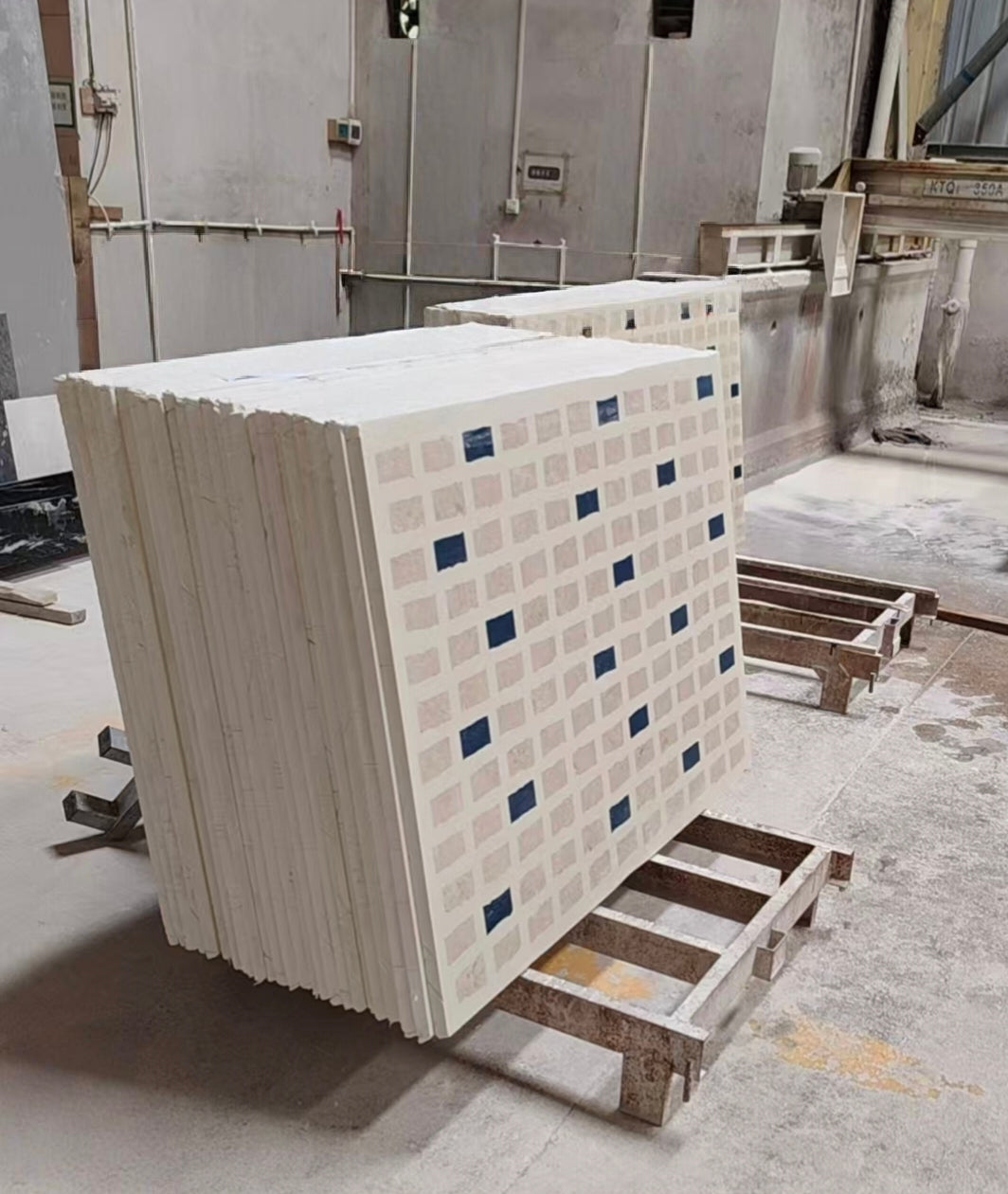 ML-OT027 Scarpa Terrazzo丨Hand-Laid Palladiana 丨Cement & Marble
