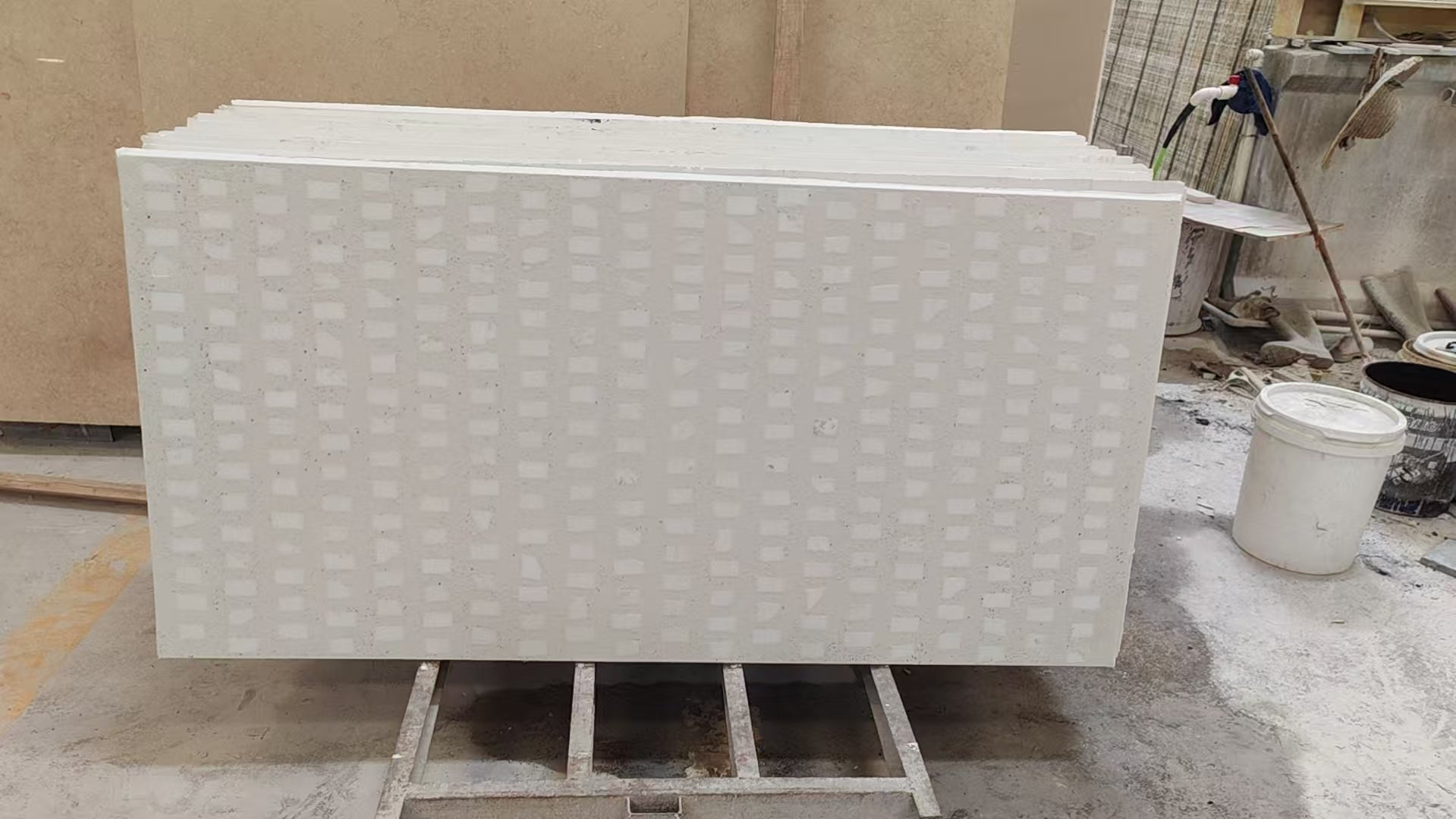ML-OT035 Scarpa Terrazzo丨Hand-Laid Palladiana 丨Cement & Marble
