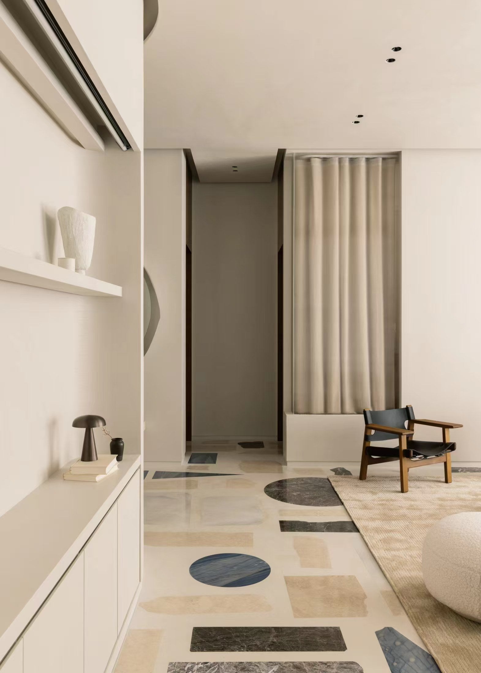 ML-IT005 Scarpa Terrazzo丨Hand-Laid Palladiana 丨Cement & Marble