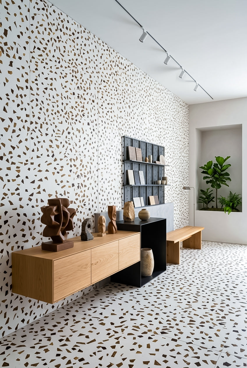 Wood Terrazzo 丨Ebony & Acrylic & Plywood
