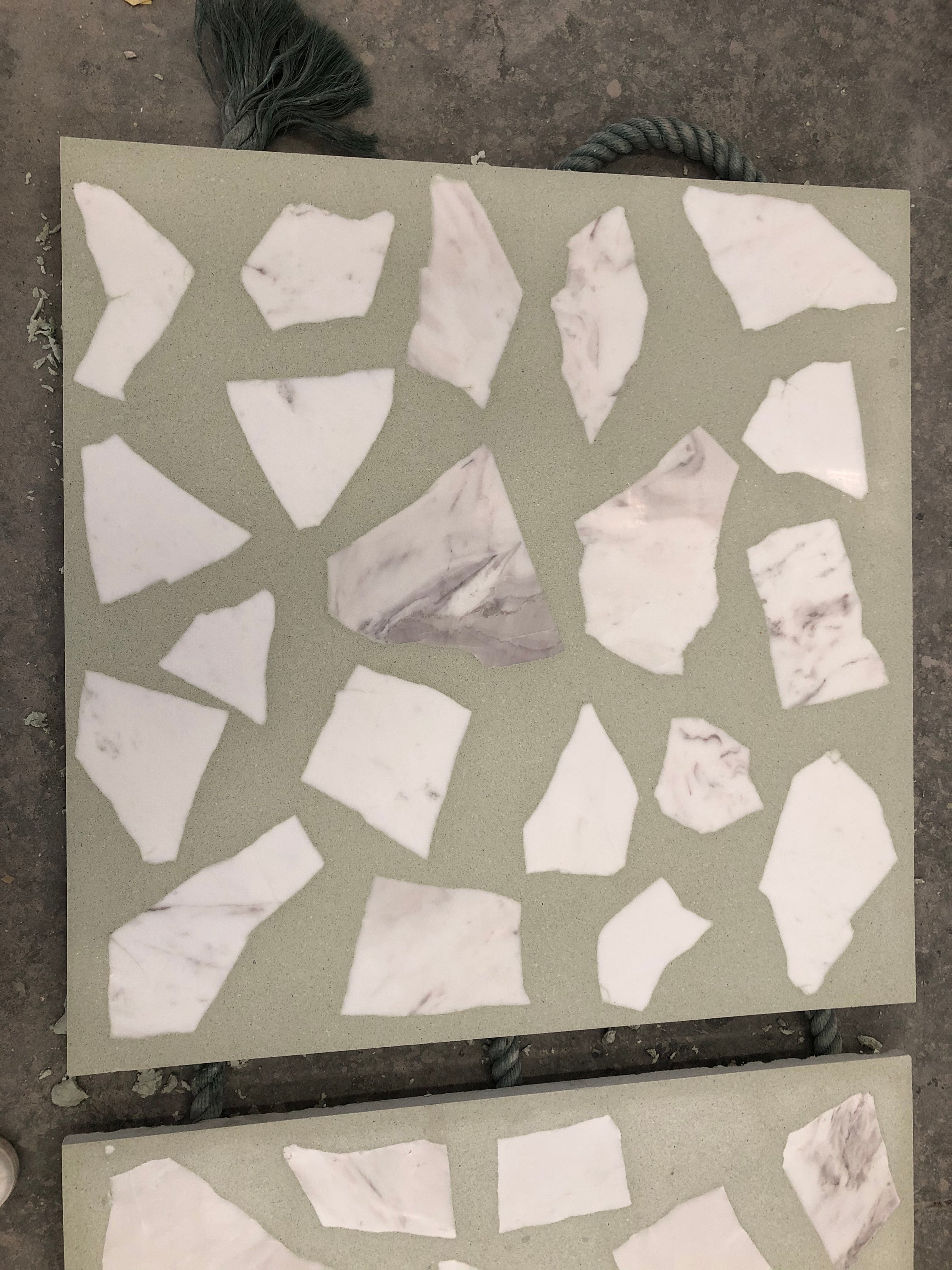 ML-IT001 Scarpa Terrazzo丨Hand-Laid Palladiana 丨Cement & Marble