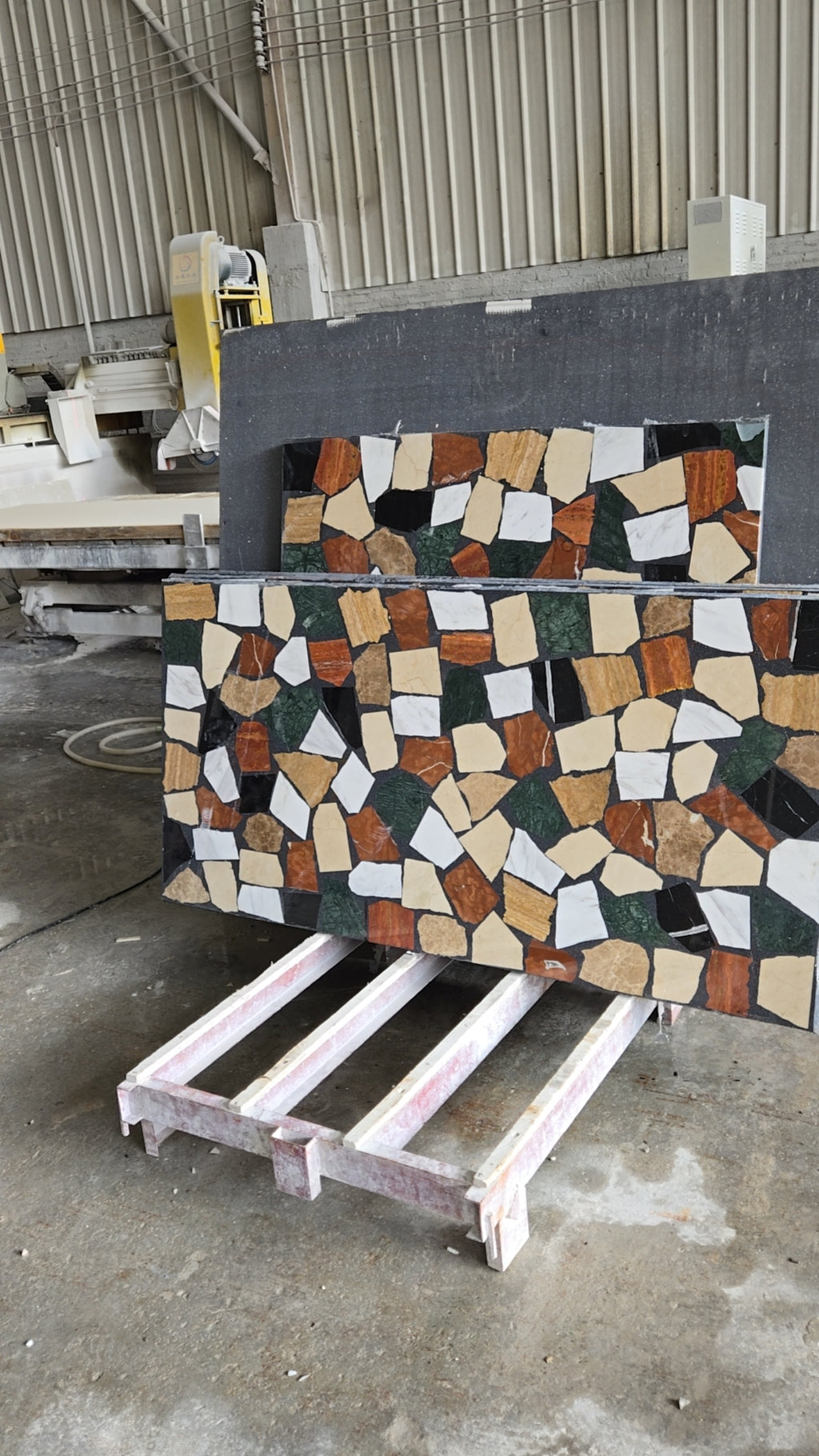 ML-IT056 Scarpa Terrazzo丨Hand-Laid Palladiana 丨Cement & Marble