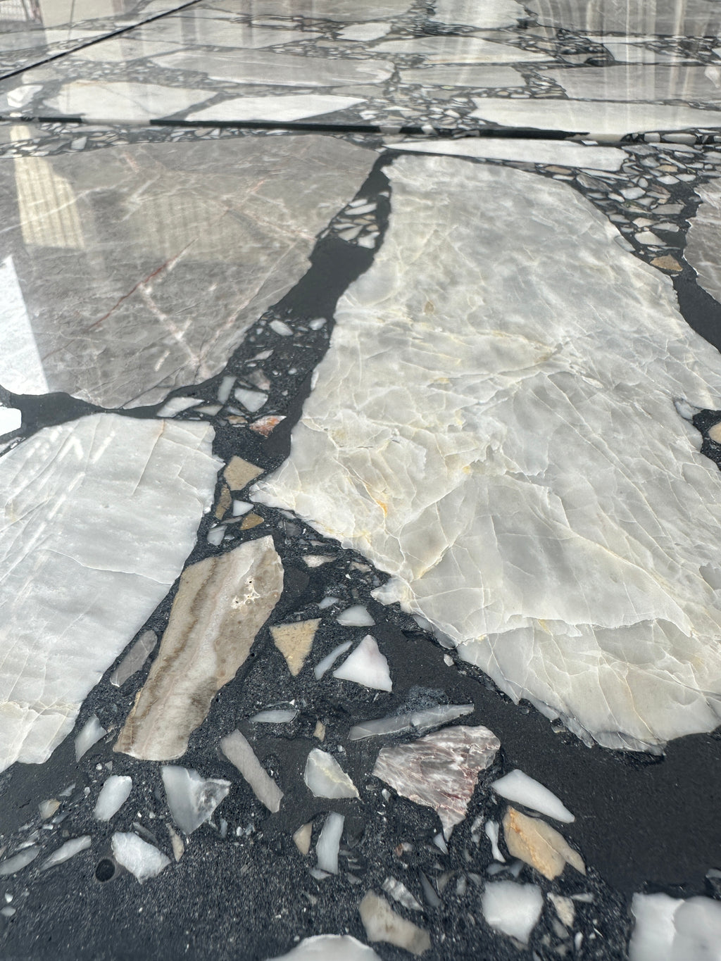 ML-IT009 Scarpa Terrazzo丨Hand-Laid Palladiana 丨Cement & Marble