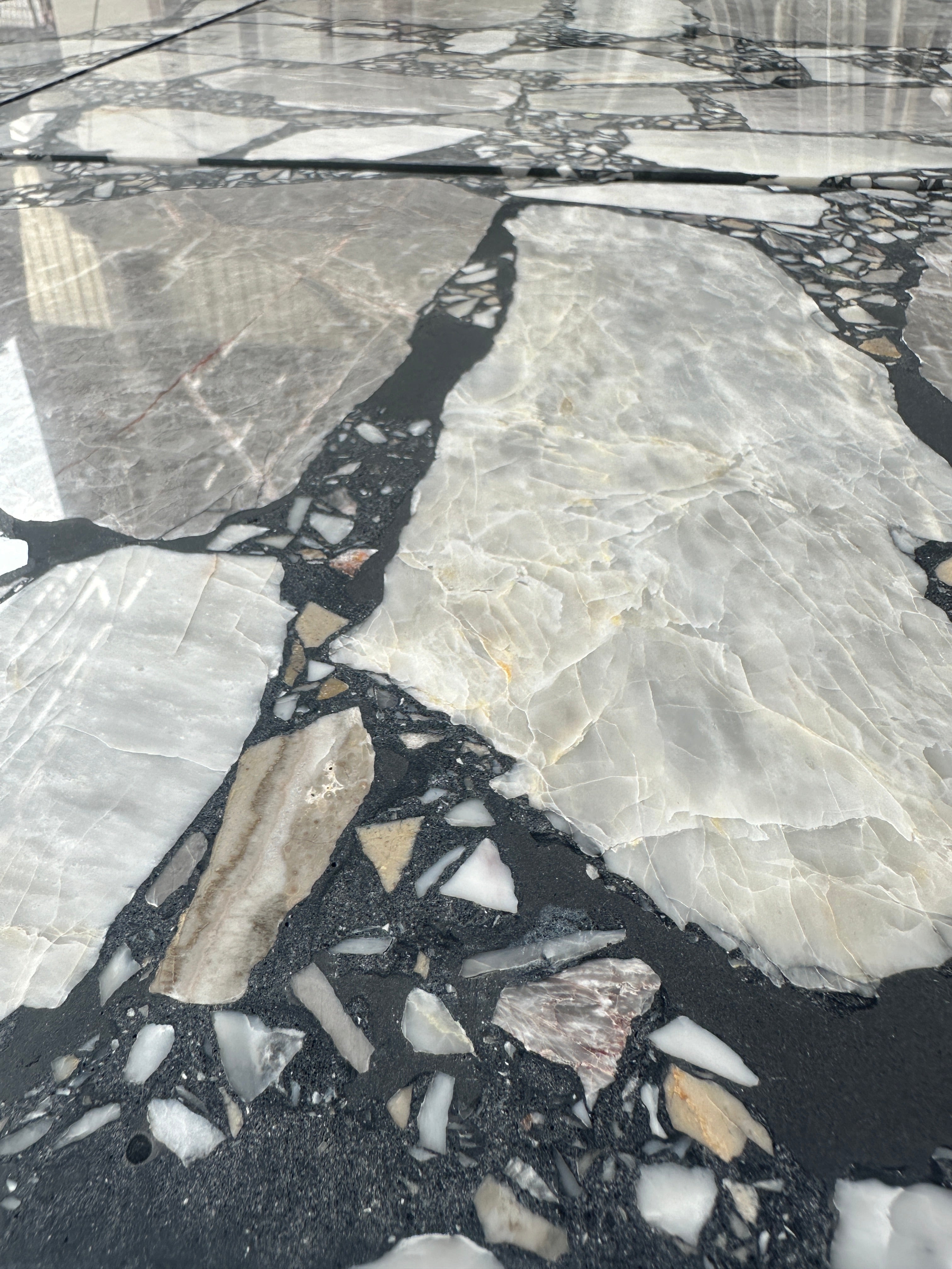 ML-IT009 Scarpa Terrazzo丨Hand-Laid Palladiana 丨Cement & Marble