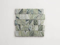 Green gemstone Mosaic grid